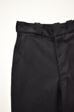 画像4: 【SALE!】SOWBOW (ソウボウ) SOWBOW TROUSERS PANTS WOOL SERGE [NAVY] (4)