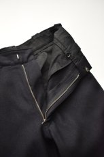 画像7: 【SALE!】SOWBOW (ソウボウ) SOWBOW TROUSERS PANTS WOOL SERGE [NAVY] (7)