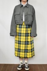 画像9: 【For WOMEN】O'NEIL OF DUBLIN (オニールオブダブリン) Worsted Wool-Tartan Middle Kilt Skirt [SKEHANAGH] (9)