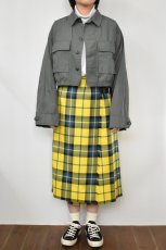 画像9: 【For WOMEN】O'NEIL OF DUBLIN (オニールオブダブリン) Worsted Wool-Tartan Middle Kilt Skirt [SKEHANAGH] (9)