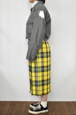 画像10: 【For WOMEN】O'NEIL OF DUBLIN (オニールオブダブリン) Worsted Wool-Tartan Middle Kilt Skirt [SKEHANAGH] (10)