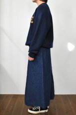 画像14: 【For WOMEN】orslow (オアスロウ) US NAVY SIDE SEAMLESS DENIM LONG SKIRT [ONE WASH] (14)