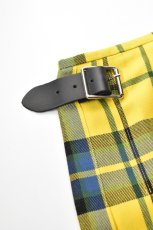 画像2: 【For WOMEN】O'NEIL OF DUBLIN (オニールオブダブリン) Worsted Wool-Tartan Middle Kilt Skirt [SKEHANAGH] (2)