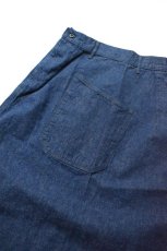 画像9: 【For WOMEN】orslow (オアスロウ) US NAVY SIDE SEAMLESS DENIM LONG SKIRT [ONE WASH] (9)