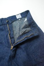 画像5: 【For WOMEN】orslow (オアスロウ) US NAVY SIDE SEAMLESS DENIM LONG SKIRT [ONE WASH] (5)