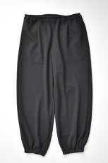 画像2: 【SALE!】AXESQUIN -modified- (アクシーズクインモディファイド) QD ECO WAFFLE RELAXING PANTS [BLACK] (2)