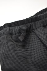 画像4: 【SALE!】AXESQUIN -modified- (アクシーズクインモディファイド) QD ECO WAFFLE RELAXING PANTS [BLACK] (4)
