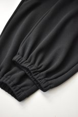 画像7: AXESQUIN -modified- (アクシーズクインモディファイド) QD ECO WAFFLE RELAXING PANTS [BLACK] (7)