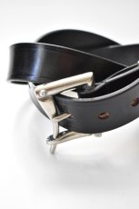 画像2: Martin Faizey (マーティンフェイジー) 1.25 inch Quick Release Belt [BLACK/PEWTER] (2)