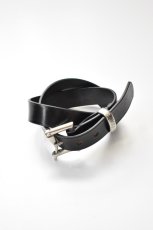 画像1: Martin Faizey (マーティンフェイジー) 1.25 inch Quick Release Belt [BLACK/PEWTER] (1)