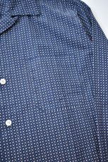 画像7: 【SALE!】MOJITO (モヒート) ABSHINTH SHIRT Bar.2.0 Dot [NAVY] (7)