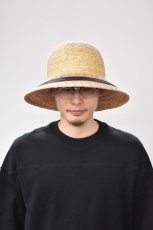画像6: 【SALE!】Indietro Association (インディエトロアソシエーション) Sun Hat [NATURAL] (6)