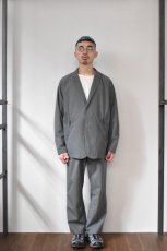 画像13: AXESQUIN -modified- (アクシーズクインモディファイド) HELIUM SLACKS [PEWTER] (13)