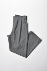 画像1: AXESQUIN -modified- (アクシーズクインモディファイド) HELIUM SLACKS [PEWTER] (1)