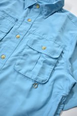 画像6: 【SALE!】GUIDE'S CHOICE (ガイドチョイス) PACA Fishing Shirts Short Sleeve [COLUMBIA BLUE] (6)