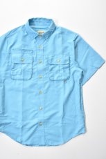 画像1: GUIDE'S CHOICE (ガイドチョイス) PACA Fishing Shirts Short Sleeve [COLUMBIA BLUE] (1)
