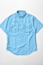 画像2: GUIDE'S CHOICE (ガイドチョイス) PACA Fishing Shirts Short Sleeve [COLUMBIA BLUE] (2)