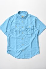 画像2: 【SALE!】GUIDE'S CHOICE (ガイドチョイス) PACA Fishing Shirts Short Sleeve [COLUMBIA BLUE] (2)