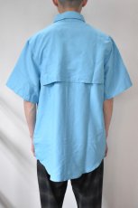 画像15: GUIDE'S CHOICE (ガイドチョイス) PACA Fishing Shirts Short Sleeve [COLUMBIA BLUE] (15)