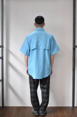 画像19: GUIDE'S CHOICE (ガイドチョイス) PACA Fishing Shirts Short Sleeve [COLUMBIA BLUE] (19)