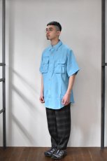 画像17: GUIDE'S CHOICE (ガイドチョイス) PACA Fishing Shirts Short Sleeve [COLUMBIA BLUE] (17)