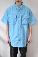 画像13: GUIDE'S CHOICE (ガイドチョイス) PACA Fishing Shirts Short Sleeve [COLUMBIA BLUE] (13)