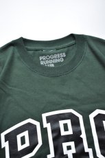 画像3: Progress Running Club (プログレスランニングクラブ) TRIPLE-ARCH S/SLV Tee [DK.GREEN] (3)