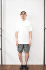 画像14: SCYE BASICS (サイベーシックス) Cotton Pique Polo Shirt [OFF WHITE] (14)