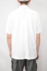 画像13: SCYE BASICS (サイベーシックス) Cotton Pique Polo Shirt [OFF WHITE] (13)