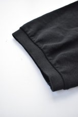 画像6: SCYE BASICS (サイベーシックス) Cotton Pique Polo Shirt [BLACK] (6)