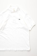 画像1: SCYE BASICS (サイベーシックス) Cotton Pique Polo Shirt [OFF WHITE] (1)