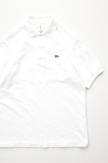 画像1: 【SALE!】SCYE BASICS (サイベーシックス) Cotton Pique Polo Shirt [OFF WHITE] (1)