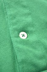 画像4: SCYE BASICS (サイベーシックス) Cotton Pique Henley Neck Shirt [GREEN] (4)