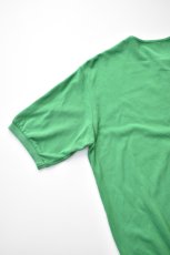 画像10: SCYE BASICS (サイベーシックス) Cotton Pique Henley Neck Shirt [GREEN] (10)