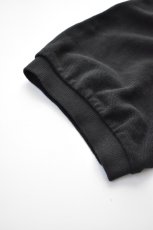 画像6: SCYE BASICS (サイベーシックス) Cotton Pique Henley Neck Shirt [BLACK] (6)