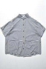 画像2: 【SALE!】TENDER Co. (テンダー) Type 435 Short Sleeve Buggy Back Shirt [RINSED] (2)