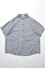 画像2: TENDER Co. (テンダー) Type 435 Short Sleeve Buggy Back Shirt [RINSED] (2)