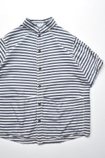 画像1: 【SALE!】TENDER Co. (テンダー) Type 435 Short Sleeve Buggy Back Shirt [RINSED] (1)