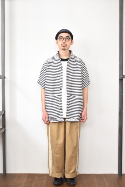 画像3: 【SALE!】TENDER Co. (テンダー) Type 435 Short Sleeve Buggy Back Shirt [RINSED]