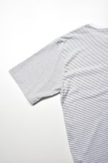 画像10: handvaerk (ハンドバーク) 60/2 S/S BIG T-SHIRT [WHITE/BLACK] (10)