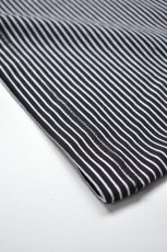 画像13: handvaerk (ハンドバーク) 60/2 S/S BIG T-SHIRT [BLACK/WHITE] (13)