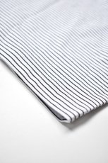 画像6: 【SALE!】handvaerk (ハンドバーク) 60/2 S/S BIG T-SHIRT [WHITE/BLACK] (6)