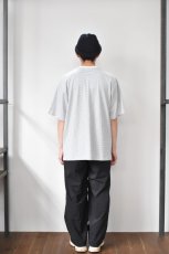 画像17: handvaerk (ハンドバーク) 60/2 S/S BIG T-SHIRT [WHITE/BLACK] (17)