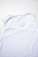 画像6: 【SALE!】WALLA WALLA SPORT (ワラワラスポーツ) THERMAL TANK TOP [WHITE] (6)