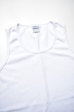 画像2: WALLA WALLA SPORT (ワラワラスポーツ) THERMAL TANK TOP [WHITE] (2)