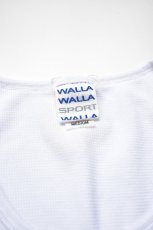 画像3: WALLA WALLA SPORT (ワラワラスポーツ) THERMAL TANK TOP [WHITE] (3)