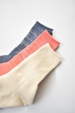 画像6: RoToTo (ロトト) Washi Pile Crew Socks [3-colors] (6)