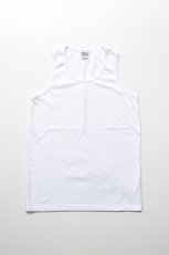 画像1: WALLA WALLA SPORT (ワラワラスポーツ) THERMAL TANK TOP [WHITE] (1)