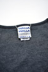 画像3: WALLA WALLA SPORT (ワラワラスポーツ) THERMAL TANK TOP [BLACK] (3)