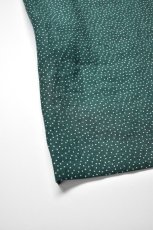 画像12: Scye (サイ) Printed Linen Camp Collar Shirt [GREEN FOREST] (12)